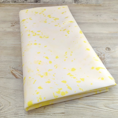 Фоамиран зефирный Мрамор-желтый. Толщина 2,0 мм, Размер 1х2м/2м²