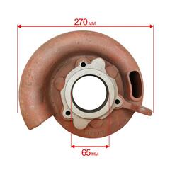 Диффузор DDE PTR80H (улитка) 011555902 KTH-80X (80SP-013)