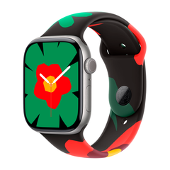 Умные часы Apple Watch Series 11 GPS, 46mm, Space Gray Aluminium Case with Black Unity Sport Band, S/M