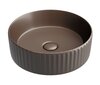 Ceramica Nova Element CN6057MDB Умывальник чаша накладная круглая, 36x36, цвет: коричневый