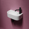 Ceramica Nova Element CN6066L Умывальник подвесной прямоугольный (чаша слева, отверстие под смеситель справа), 40.9x22.4, цвет: белый