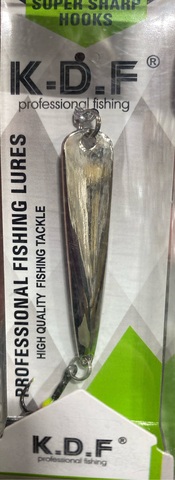 18 Блесна зимняя KDF Bergos 130-8014 4 гр 50 мм цв silver