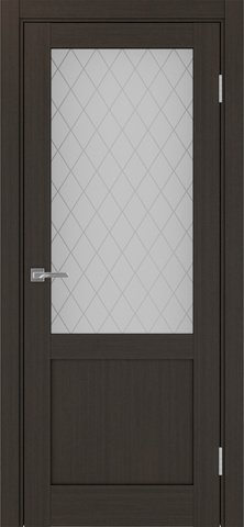 Турин_502.21.30 ЭКО-шпон Венге FL-Кристалл б.цв/Щит МДФ