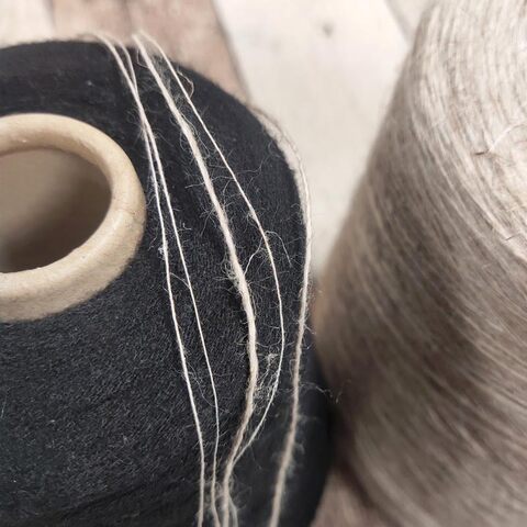 Лен фламе LANIFICIO DEL'OLIVO GINGER 950 серо-бежевый