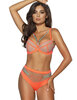 Бюстгальтер балконет пуш-ап Novika MIA N01 PUSH UP Fluo