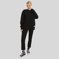 Свитшот Alpha Industries Essential Crewneck Black (Черный)