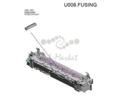 Фьюзер RICOH M2700, M2701, IM2702 D0B24017