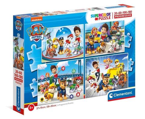 Puzzle PZL 20+60+100+180 PAW PATROL  295030069