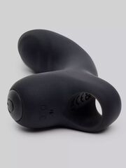 Черный вибратор на палец для G-стимуляции Sensation Rechargeable G-Spot Vibrator - 