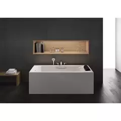 ВАННА АКРИЛОВАЯ ROCA BECOOL 180x80 с каркасом и сифоном