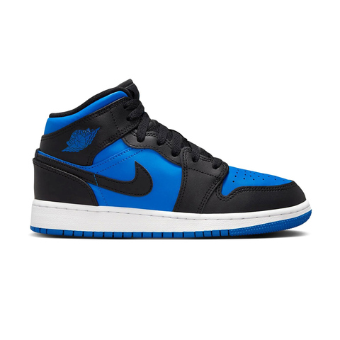 Кроссовки Jordan 1 Mid (GS) Black Royal Blue