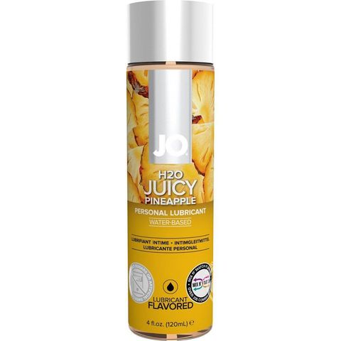 Лубрикант на водной основе с ароматом ананаса JO Flavored Juicy Pineapple - 120 мл. - System JO JO H2O Flavors JO40172