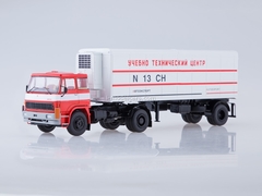 LIAZ 100.471 with semitrailer Alka N13CH white-red 1:43 Start Scale Models (SSM)