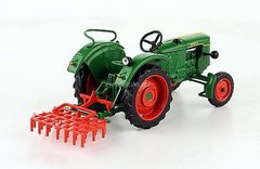 Tractor Deutz F2L 612/6 1956 1:43 Hachette #123