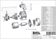 Насосная станция QUATTRO ELEMENTI Automatico 401 Ci (400 Вт, 2100 л/ч, для чистой, 32 м (918-597)