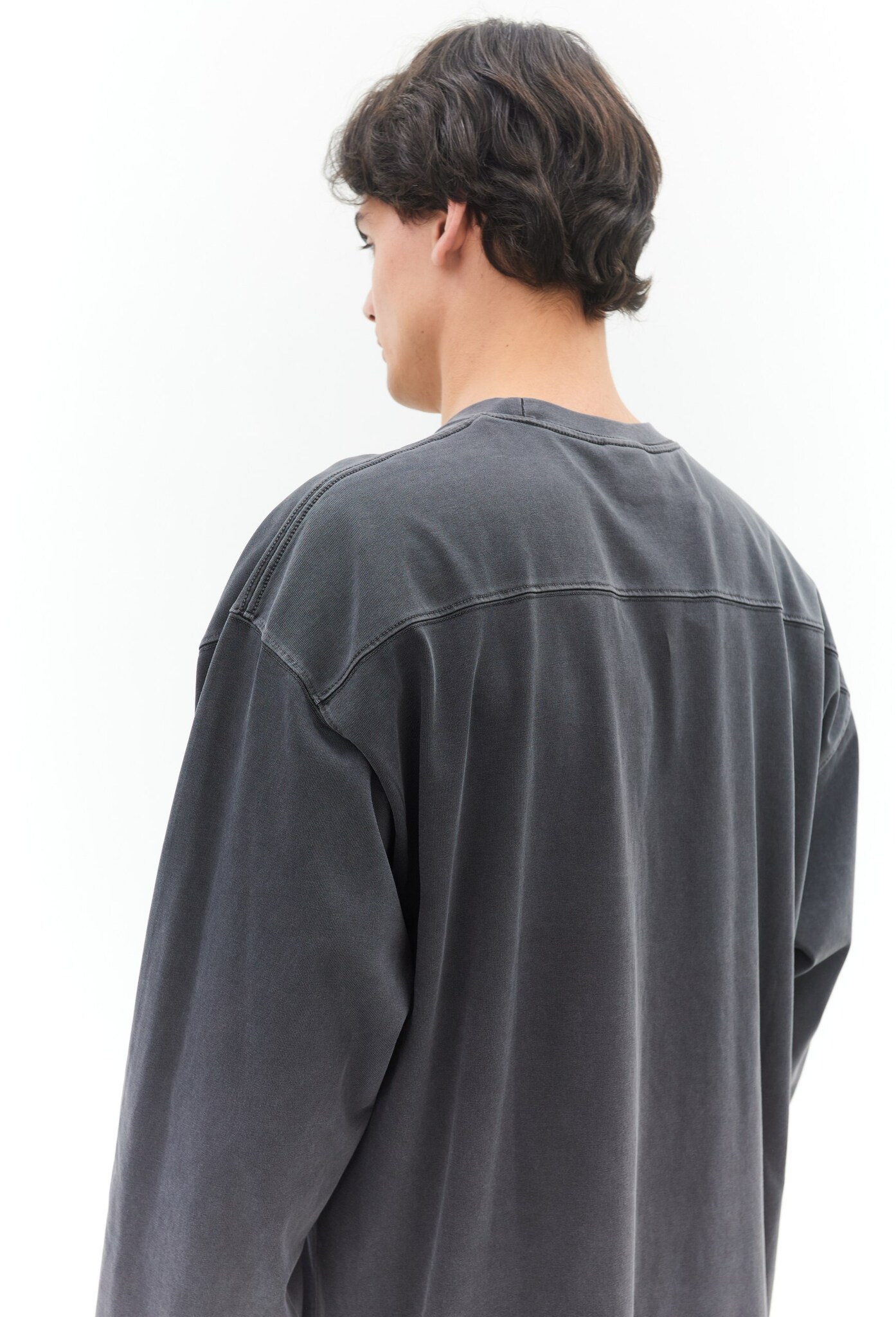 Лонгслив мужской LAINE классика (графит)