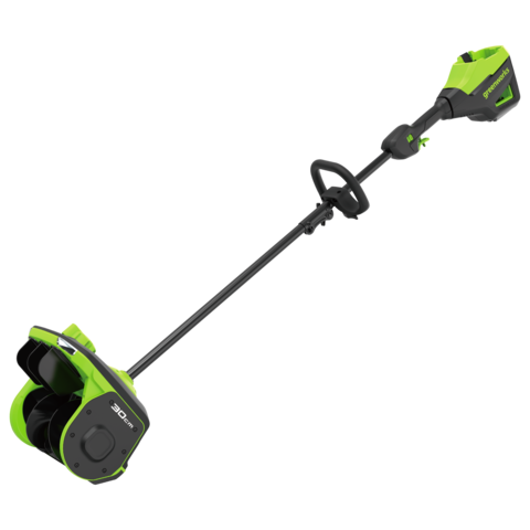 Аккумуляторная снегоуборочная лопата Greenworks GD60SS2 Арт. 2603207, 60V, 30 см, с регулируемым направлением выброса, бесщеточный, без АКБ и ЗУ