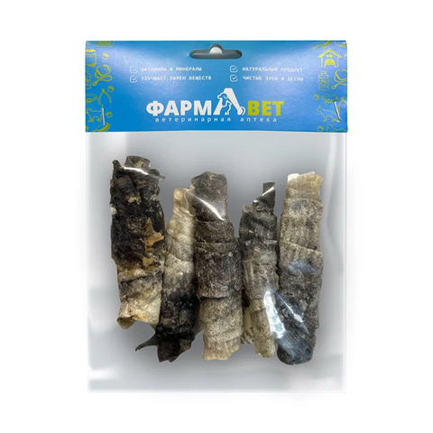 РУЛЕТИКИ из кожи трески 50 г ФАРМАВЕТ