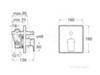 L90 Смеситель для ванны-душа скрытого монтажа (для установки с RocaBox A525869403) Roca 5A0B01C00