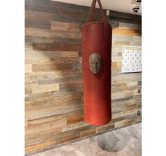 Боксерский мешок ELITE 1995 FILIPPOV 180см/40см/80-85кг, коричневый