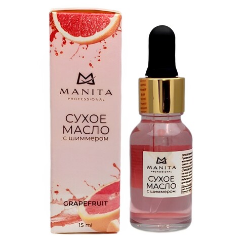 Manita Professional Сухое масло для кутикулы Grapefruit, 15мл