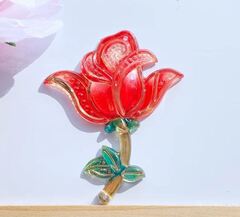 Силиконовый молд № 818 Роза декоративная
