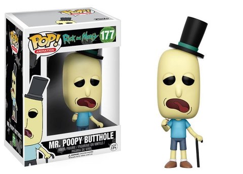 Funko POP! Rick and Morty: Mr. Poopy Butthole (177)