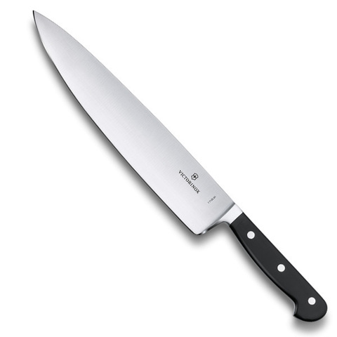 Нож Victorinox универсальный, кованый, лезвие 25 см, черный