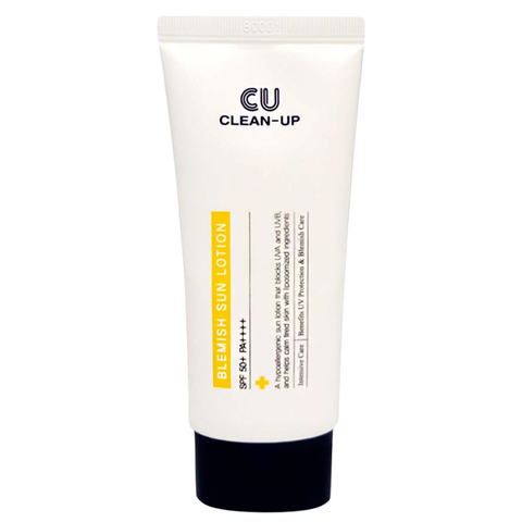 Дневной Успокаивающий Крем-Лосьон CU CLEAN-UP Blemish Sun Lotion SPF 50+ PA++++