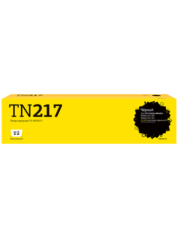 TC-MTN217 Тонер-картридж T2 для Konica-Minolta BizHub 223/283/363/423 (25000 стр.) черный
