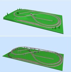 Макет железной дороги 