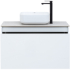 Aquanet 242257 Тумба Nova Lite 90 1+1 ящ. цв.бел. глянец (242257)