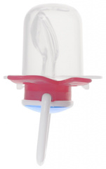 Пустышка PreVent БАБОЧКА, 12+ месяцев, с крышкой, для девочек (стандарт)