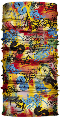 Картинка шарф-труба Skully Wear reversible S134 - 3