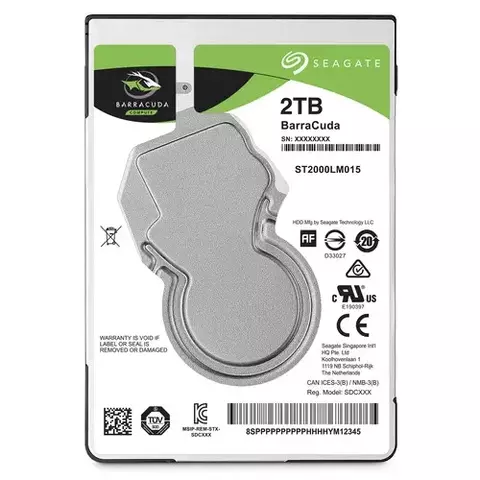 Жесткий диск Seagate Barracuda 2TB HDD 2.5