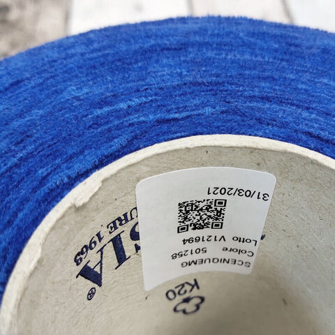 Велюр вискозный SESIA SCENIQUE 1500 синий