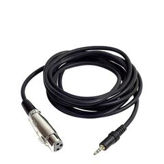 XLR Кабель балансный 2.5 метра (3.5mm)