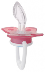 Пустышка PreVent БАБОЧКА, 12+ месяцев, с крышкой, для девочек (стандарт)