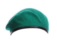 Купить Берет зеленый бесшовный в Магазине тельняшек