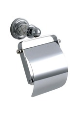 Boheme Murano 10901-W-CR Держатель для туалетной бумаги с крышкой, цвет: хром фото