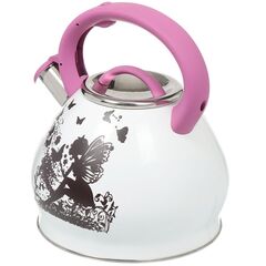 Чайник нерж, 3 л, свист, мат, меняет цвет, Катунь, индукц, КТ-126