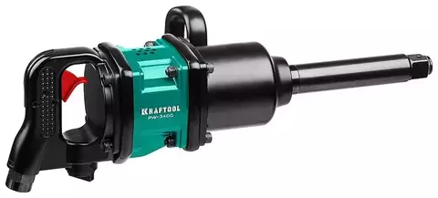 64200	KRAFTOOL PW-3400 ударный пневматический гайковерт, 1″, 3400 Нм