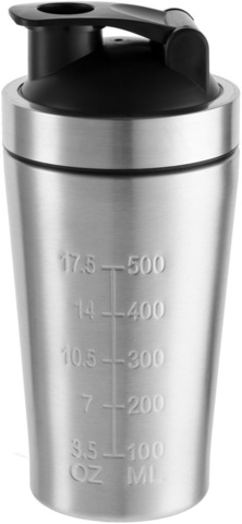 Картинка шейкер Skully ES-PS03-0.5 stainless steel - 5