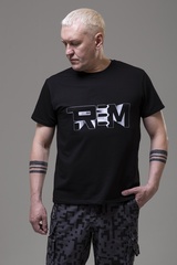 Футболка Sputnik Remington Black Neo