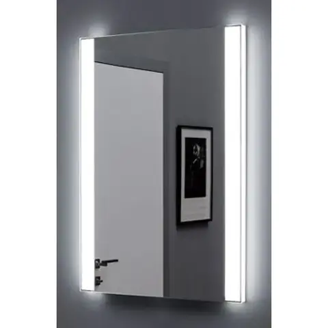 Aquanet 196660 Зеркало Форли 9085 с LED подсветкой, 900х850x32 мм, инфракрасный выключатель (196660)