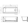 BelBagno BB712-1700-730-L Акриловая ванна BelBagno BB712-1700-730-L
