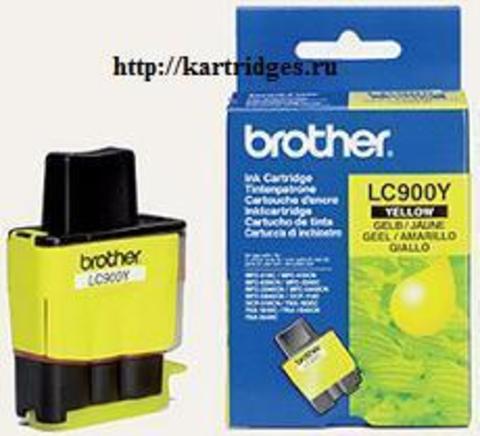 Картридж Brother LC900Y