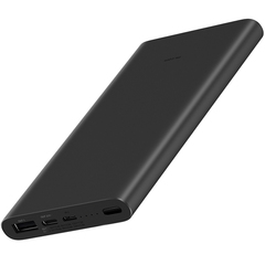 Аккумулятор Xiaomi Mi Power Bank 3 10000mAh (PLM12ZM) (черный)