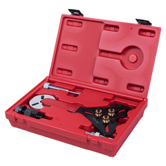 МАСТАК (105-30008C) Набор для обслуживания компрессора кондиционера, кейс, 8 предметов