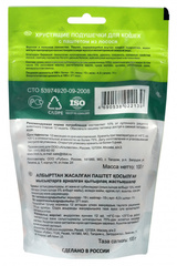 Titbit лакомство для кошек хрустящие подушечки с паштетом из лосося 100г